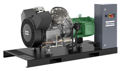 Atlas Copco high pressure piston booster systems